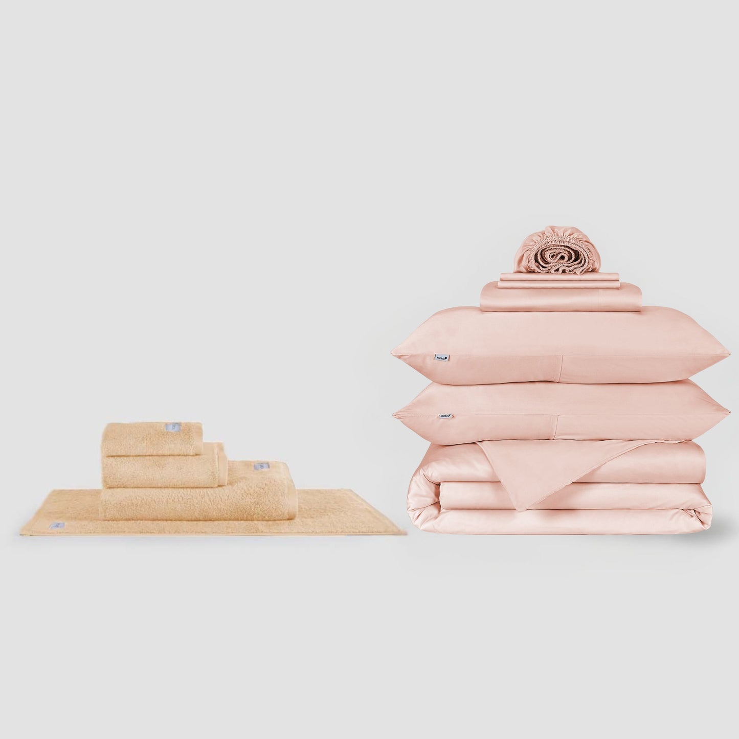 Juego Completo de Sábanas + Juego de Toallas