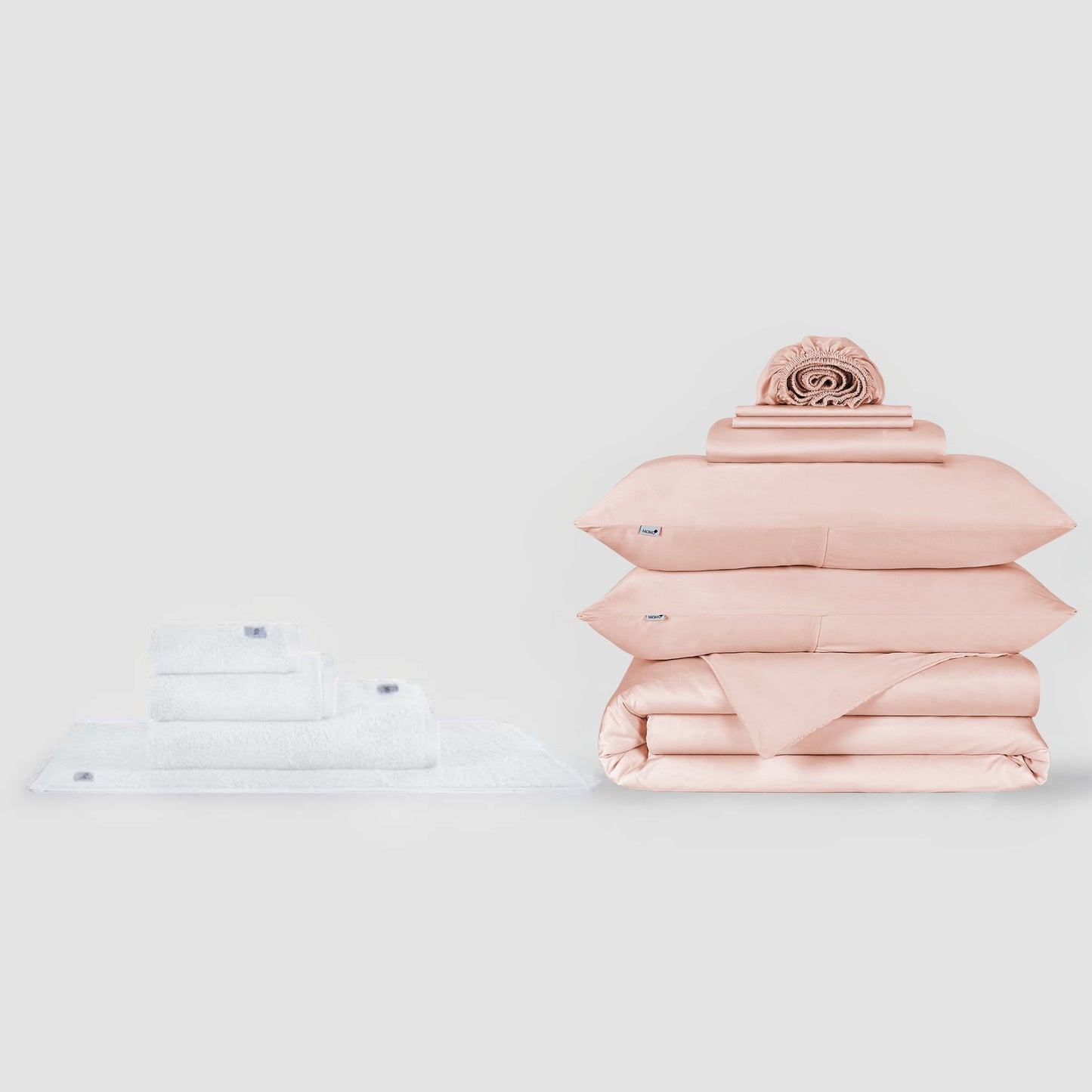 Juego Completo de Sábanas + Juego de Toallas