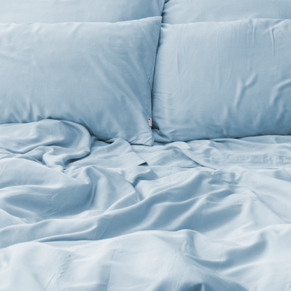 Parure de Housse de Couette avec Drap-Housse