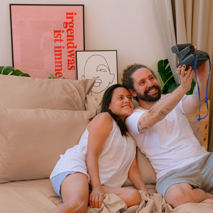 Parure de Housse de Couette avec Drap-Housse