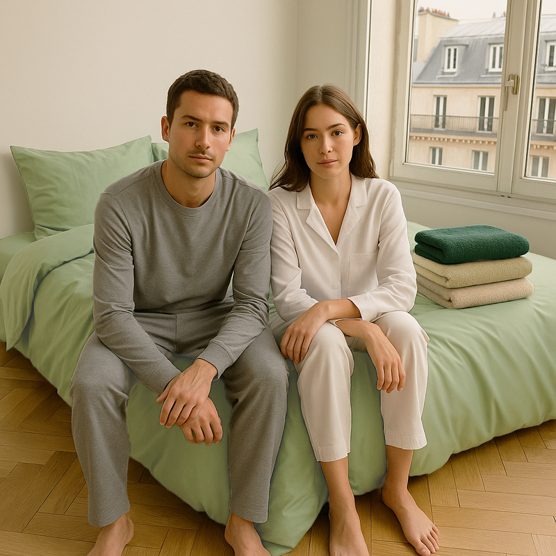 Jogo de Cama + 2 Conjuntos de Toalhas