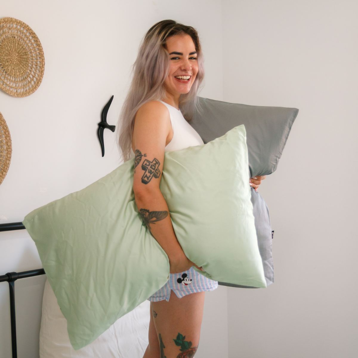 Paire de taies d'oreiller